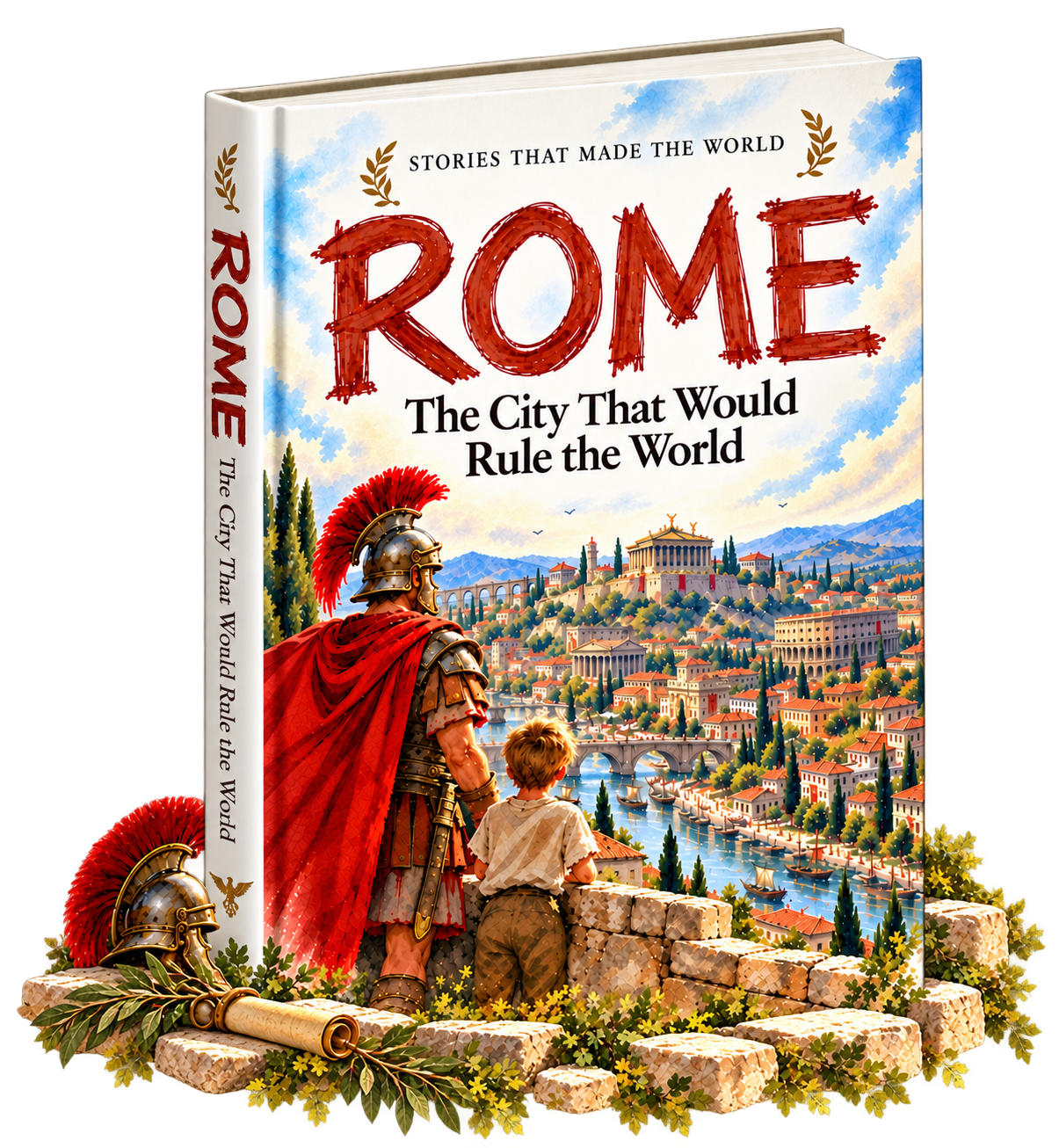 Book cover: Rome — The City That Would Rule the World